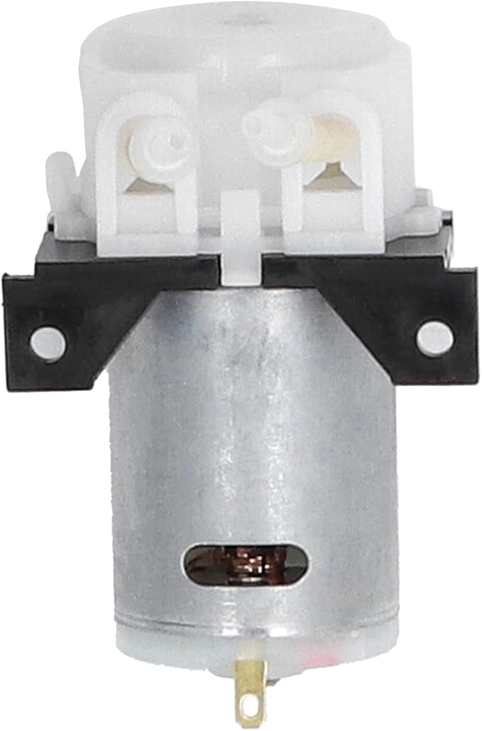 DC Peristaltic Pump, Mini Dosing Self Priming Pump for Biochemical Analysis, Aquarium 12V, Variable Flow Direction with Aluminum Alloy Body, Ideal for Lab Experiments and Smart Hom