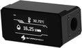Barrowch G1/4" Water Temperature Sensor & Flow Meter with OLED Display FBFT07 for PC Water Cooling System (Black)