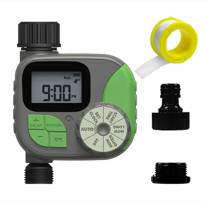 Irrigation Timer Programmable Sprinkler Timer for Garden Hose Lawn Sprinkler Controller