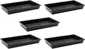 Bootstrap Farmer Reusable Seed Starting Trays - Extra Strength No Holes Nursery Trays, 5-Pack, for Propagation, Seed Starter, Plant Germination, Seedling Flat, Fodder