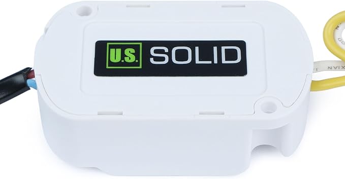 U.S. Solid Smart Solenoid Valve - 3/4 inch Wi-Fi APP-Controlled Stainless Steel Solenoid Valve, 110V AC
