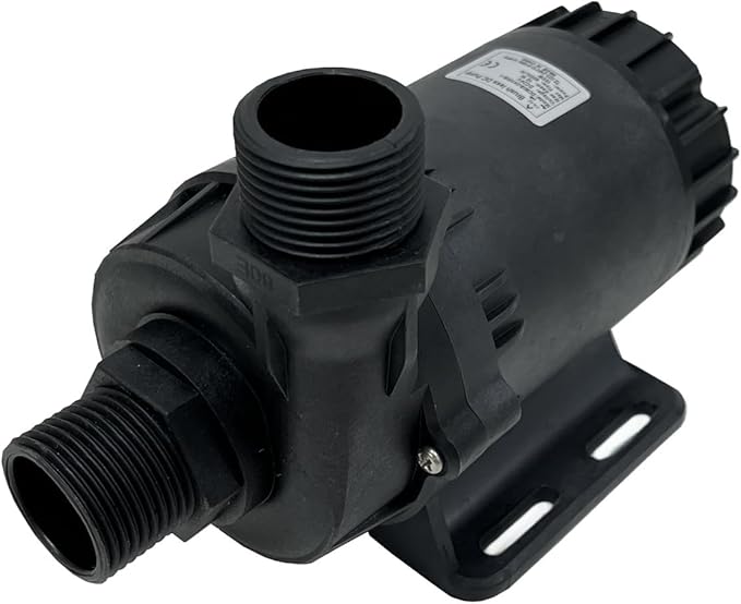 SHYSKY 24V DC 150W Heavy Duty Water Pump DC80E-24100S-1 150W Lift 10m (32ft) 2113GPH, Brushless Design, Submersible, Low noise, Stable Circulation Cooling System for Yacht Auto Application