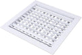Easily Maintainable Double Layered Louver Outlet Crafted From Strong Galvanized Iron And Aluminum Frame (300 * 300mm)