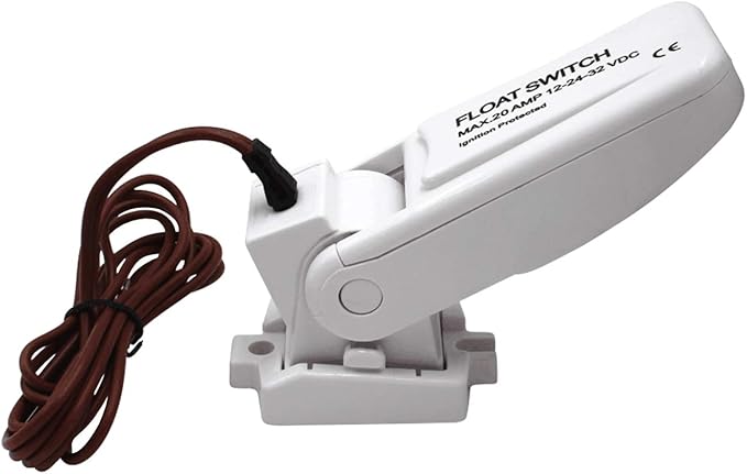 Ogrmar Automatic Boat Bilge Pump Float Switch Moisture Tight Seals 12/24/32VDC Ignition protected Mercury