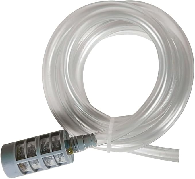Blu Shield PWA019 Cleaning Solution Siphon Hose & Filter – Heavy-Duty, Universal Pressure Washer Detergent Injector for Powerful Cleaning