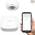 Smart Motion Sensor, YoLink 1/4 Mile World's Longest Range Wireless Motion Detector Compatible with Alexa IFTTT, Movement Detector App Alerts Remote Monitor for Indoor Use, YoLink Hub Included