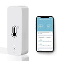 1 pack Dohome Indoor Sensor WiFi Humidity & Temp Monitor,-4℉~140℉ Range Measure Range ,App Alerts + 2-YearData Log ,For Greenhouse/Wine Cellar/Cigar Humidor, Smart Monitoring Kit