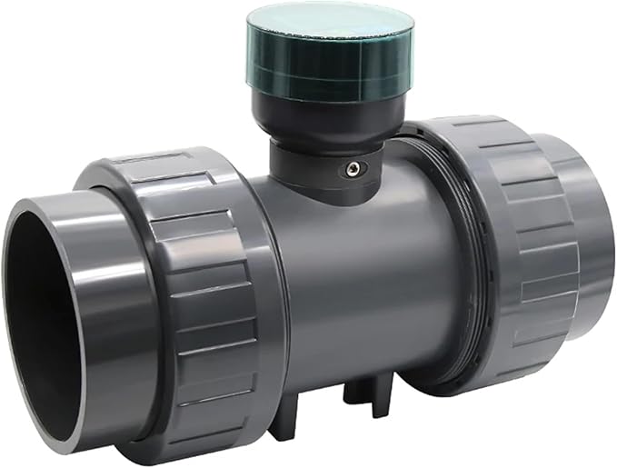 High Precision Smart Digital Display Flowmeter DN25-80 Electronic RS485 Meter LCD Water Flow Sensor For Farm/Garden Irrigation(DN50,Without display)