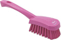 Vikan 41921 Brush,Washing,Stiff,10",PP/PBT,Pink