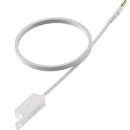 External Flat Temperature & Humidity Sensor Probe – Waterproof, (-40°F to 194°F, 0 to 100% RH), 3.2ft Length for Greenhouse, Farm, Freezer & Industrial Use, Only for FALA IOT Detector