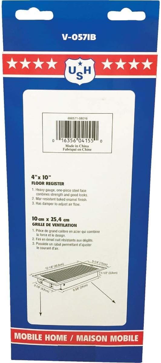 RV Deluxe Floor Register 1 pk