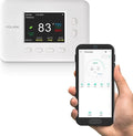 YoLink Smart Thermostat, Now Heat Pump Compatible, Android & iOS App, YoLink Hub or SpeakerHub Required