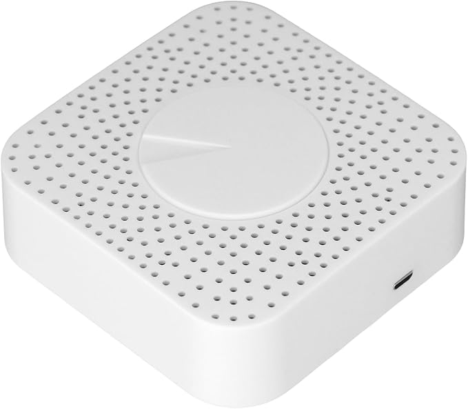 Air Quality Tester Smart Air Quality Tester | WiFi APP Control CO2 Detector | Monitors HCHO, VOCs, Temperature, Humidity & PM2.5 | Durable ABS Design | Ideal for Home & Office Use