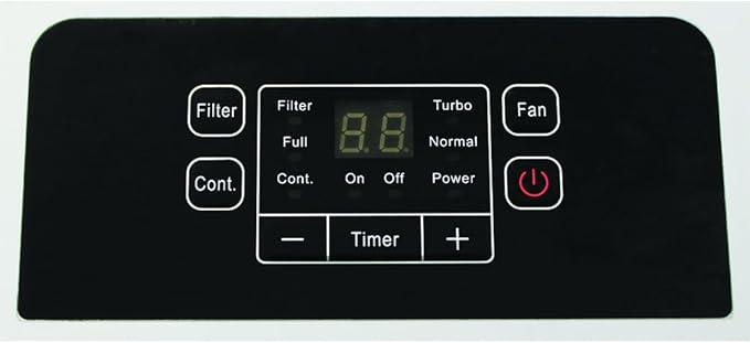 Ideal-Air Dehumidifier 30 Pint - Removes Up to 30 Pints of Moisture from the Air Per Day