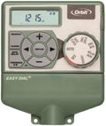 Orbit 57594 Easy Dial 4-Station Indoor Sprinkler Controller, Green