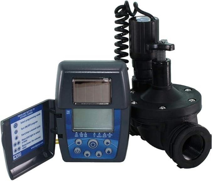 LEIT 1 Solar Powered Smart Controller with 1” inline valve