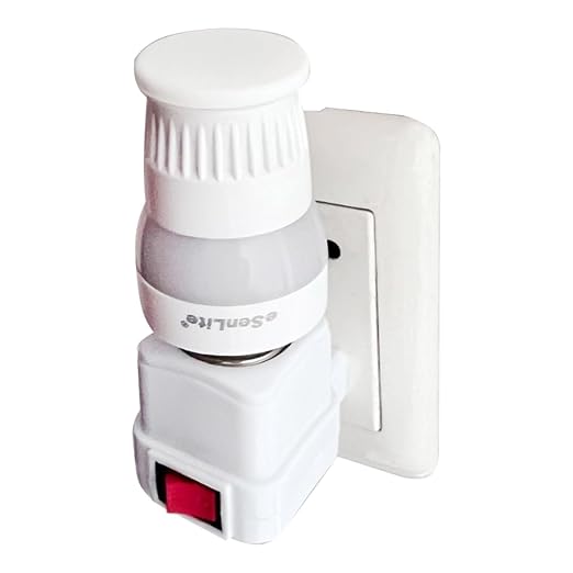 Radar Motion Sensor Lamp Socket Adapter – E26/E27 Retrofit Smart Light Upgrade for Indoor & Covered Outdoor Spaces, Hidden Motion Detector for Garage Hallway Basement