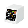 Smart Weather Station Mini WiFi Desktop Clock Weather Digital Clock Station with IPS LCD Screen Gadget for Decoration