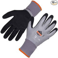 Ergodyne ProFlex 7501 Coated Waterproof Winter Work Gloves, Sandy Nitrile Coated Palms, Thermal Fleece Lining, 12-PK