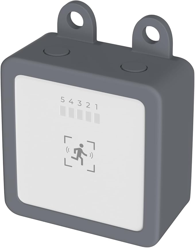 THIRDREALITY Motion Sensor R1 with Case, 5.8G Radar,Adjustable Sensitivity,Indoor &Outdoor,Zigbee Hub Required,Support Home Assistant,SmartThings,Homey,Hubitat or Echo Devices with Built-in Zigbee hub