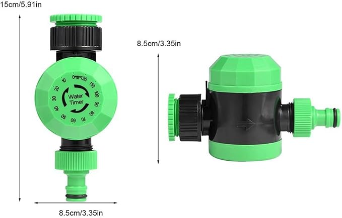 1pc Auto Sprinkler Garden Watering Timer Automatic Irrigation Controller Valve Watering Control Device(Red)