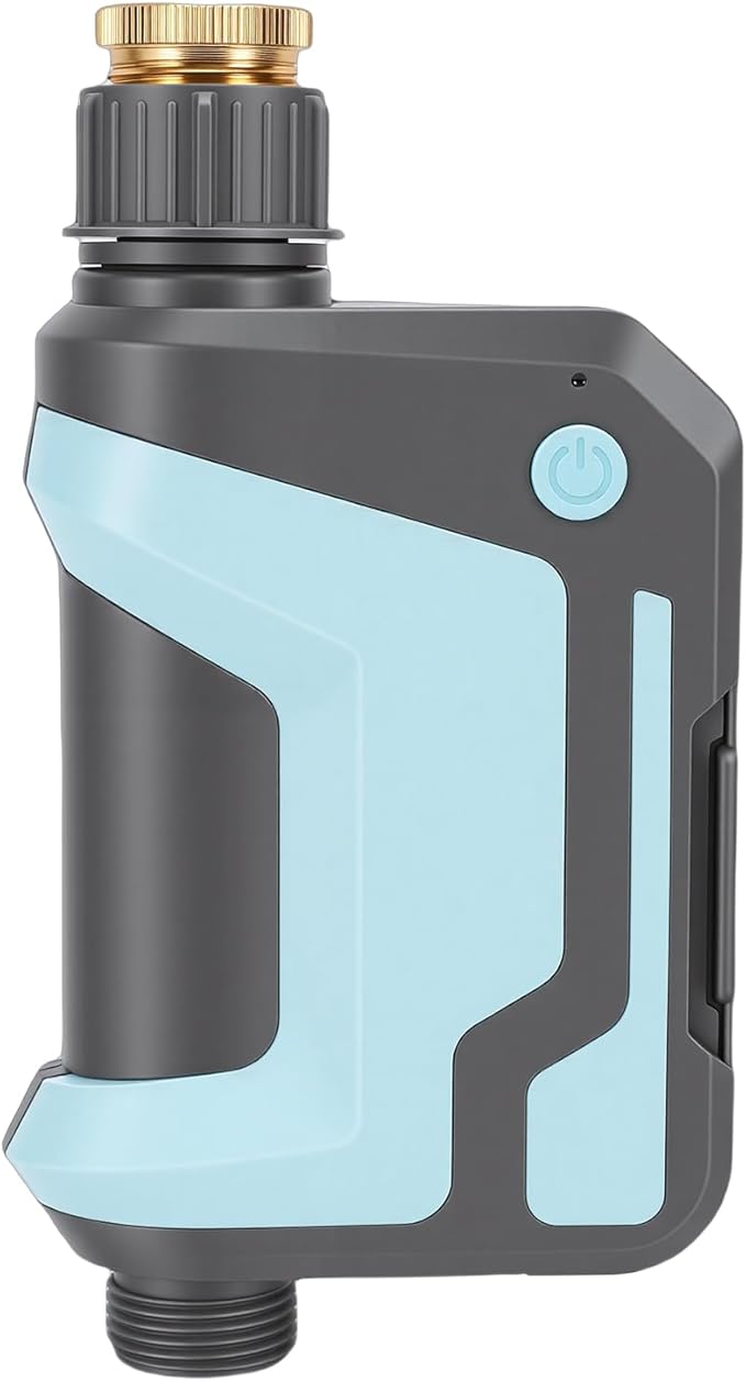 Cosiki 433MHz RF Smart Sprinkler Timer, IP67 Water Timers, Compatible with Drip Sprinkler Systems, with, Ideal for Garden Irrigation, 500-1700L H