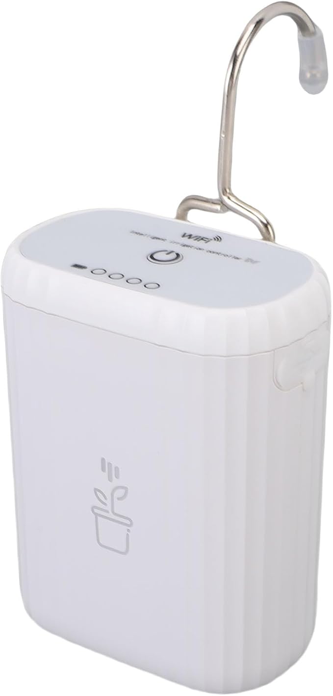 Smart Plant Watering Timer, Automatic Plant Waterer, APP Control System with Adjustable Drip Heads, Ideal for Indoor, Outdoor Garden & Lawn