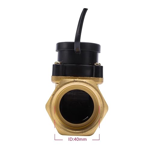 Flow Sensor Meter Digital Pipeline Water Flow HT-801 1.2-inch All-Copper Water Flow Sensor Switch Magnetic(G2010 2 inch 220V)