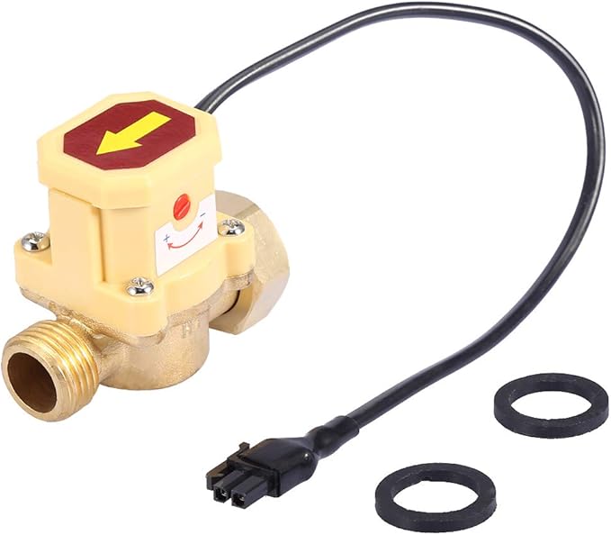 Water Flow Control Switch Automatic Adjustable Pressure Sensor G3/4 G1/2 Thread for Home Water Heater Solar Pump Low Pressure System