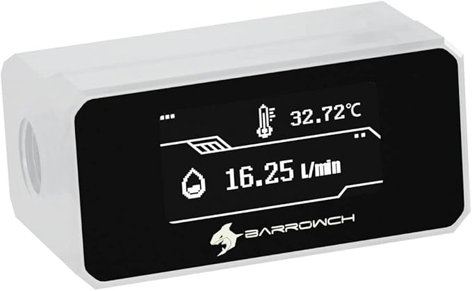 BarrowCH OLED Temperature Display with Alarm and Intelligent Shutdown