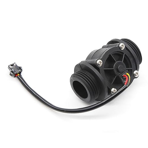 1" Water Flow Sensor Food-Grade Switch Hall Effect Flowmeter Fluid Meter Counter 1-60L/min