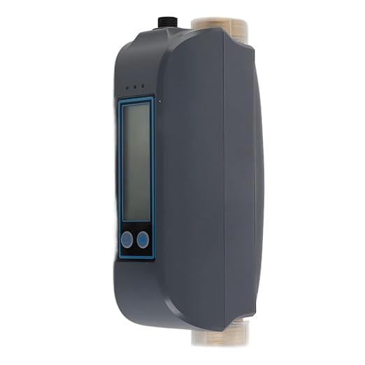 Digital Flow Meter, Water Liter Meter Smart Valve Flow WiFi for APP Multifunctional Dual Band Voice Control DN20,for Outdoor Gardens