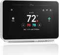 vine Programmable Thermostat for House with 4.3" Touch Screen, WiFi Smart Home Thermostat for AC and Heating, App/Voice Control, Compatible with Alexa and Google Assistant, C-Wire Required, TJ-919T