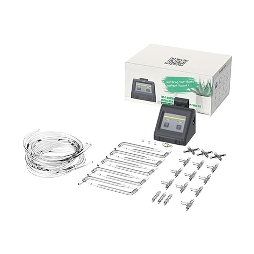 WiFi Smart Automatic Watering System for Indoor Potted Plants, Drip Irrigation Kit Remote Control,Delay Watering Mode,with Pump.