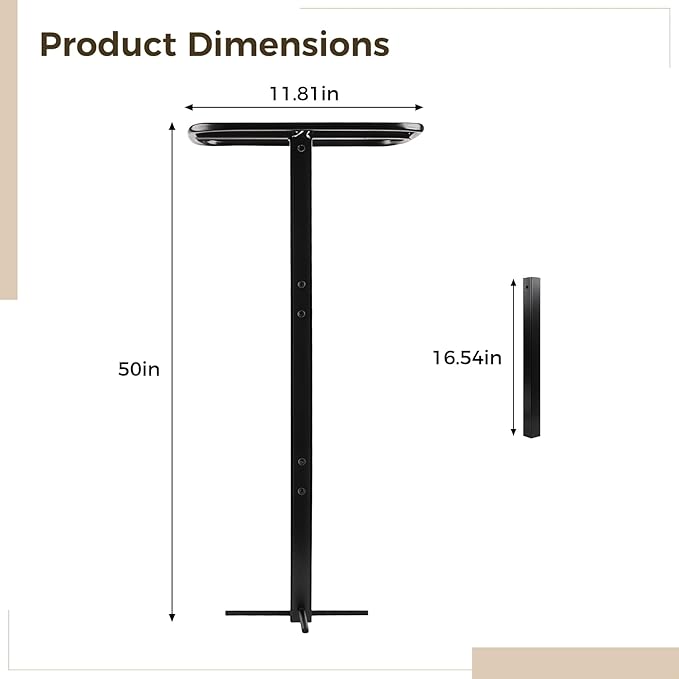 Dragon Fruit Metal Trellis, Cucumber Vertical Garden Support Frame, Climbing Plant Stand for Indoor/Outdoor Use
