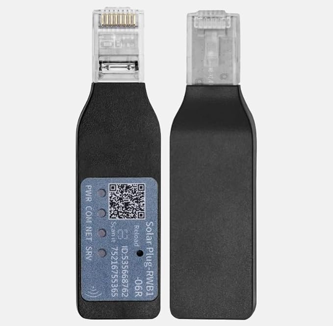 DATOUBOSS WiFi Monitoring Stick for 48v 5500w Hybrid Solar Inverter, RS232 Plug & Play Data Logger, Remote Monitoring via App/Web, WLAN + BLE 5.0, Solar System Smart Control Dongle