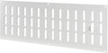 Repa Market 20" x 8" Inch (Outer Dimensions) White Adjustable Air Vent Cover - Galvanized Steel HVAC Air Vent Register - Heating, Cooling Toe Kick Vent Cover - Wall, Ceiling Return, Intake Air Grille