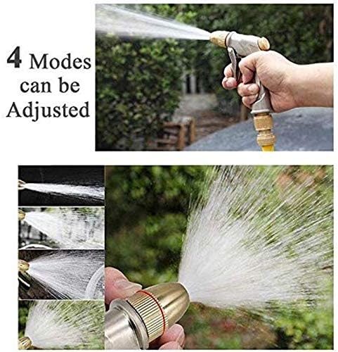 Sprinkler Controller Garden Flush Hose Nozzle Kit with Nozzle Connector Heavy Duty Hose Nozzle Kit for High Pressure Suitable for Lawn Automatic Water Irrigation Control System