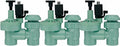 3-Pack Orbit 57623 3/4" FPT 100 Series Anti-Siphon Automatic Sprinkler Valve with Flow Control