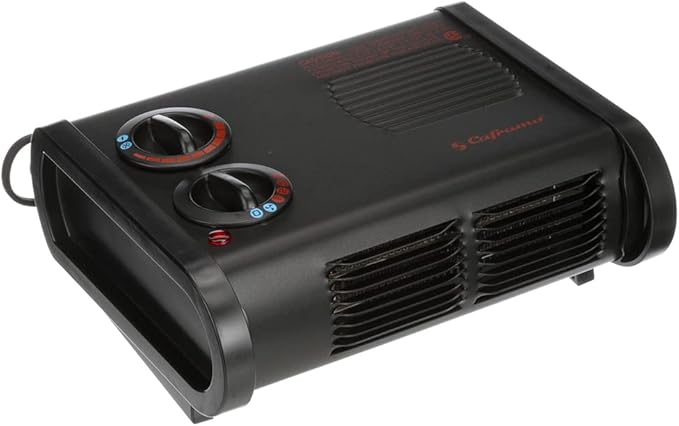 Caframo True North Heater. Low Profile, Quiet, Powerful Heater for Work and Home. Black, 11.25" x 8" x 5" (9206CABBX)