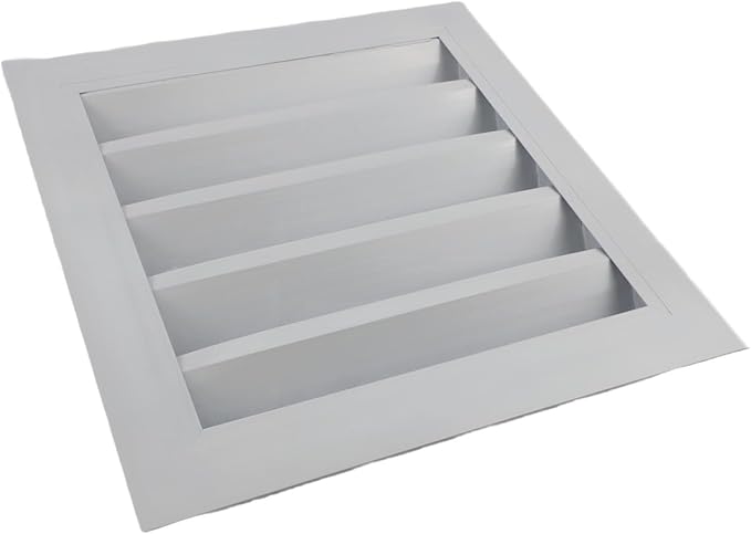 Air Vent Louver Engineered Weatherproof Galvanized Iron Aluminum Alloy Multiple Sizes For Hotels Restaurants Homes Workshops(300 * 300mm)