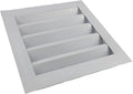 Air Vent Louver Engineered Weatherproof Galvanized Iron Aluminum Alloy Multiple Sizes For Hotels Restaurants Homes Workshops(300 * 300mm)
