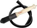 Flow-Thru Parts Washer Brush Parts Cleaning Brush(3.6 Ounce,10.62 Inch) with 28 Inch Long Hose Connects to Parts Washer Nozzle (White)