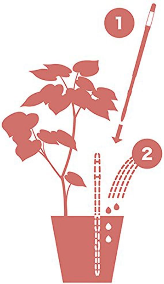 IPPINKA Sustee Aquameter, Plant Moisture Sensor Set of 2 (Green, Medium)