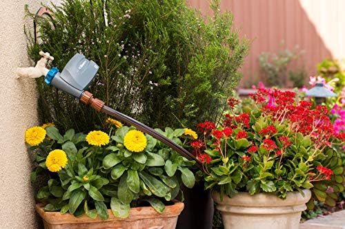 Irrigation Hunter Single Station Bluetooth Tap Timer with App Control BTT-100 Watering System (Drip Tube Adapter)