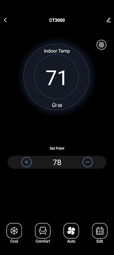 CT3000 Wi-Fi Thermostat