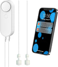 WiFi Water Level Detector with Dual Probe, Smart High/Low Water Level Sensor Alarms, Detached 16.4FT Detection Line, Left and Right Dual Alarms, Remote App Monitoring, Dual Alerts, AAA Battery Powered