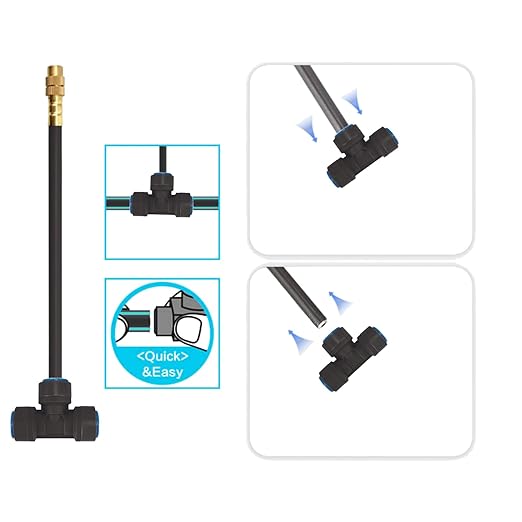 New drip Irrigation kit, Automatic Garden Watering System, Quick Connector and 360-degree Bending Dropper atomizing Copper Nozzle, Garden Plant Lawn Courtyard Watering System. (82FT)