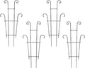 Plant Stakes - Adjustable Metal Trellis, Garden Plant Support, Vertical Stem Holder | Rust-Proof Monstera Ivy Cucumber Bean Flower Pot Trellis for Indoor Outdoor Planter Vegetable Fruit Gardening