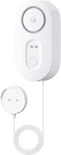 GoveeLife Water Leak Detector 1s with 4.92 ft Sensor Cable, Water Sensor with 105dB Adjustable Alarm, 5-Year Battery Life, IP67 Waterproof, Suitable for Homes & Basements